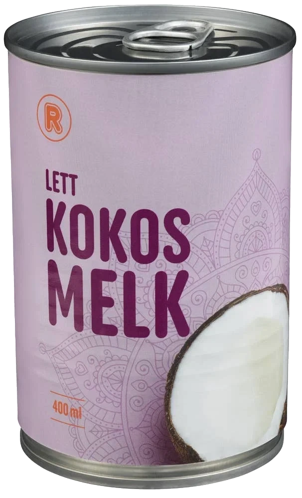Lett kokosmelk 400 ml