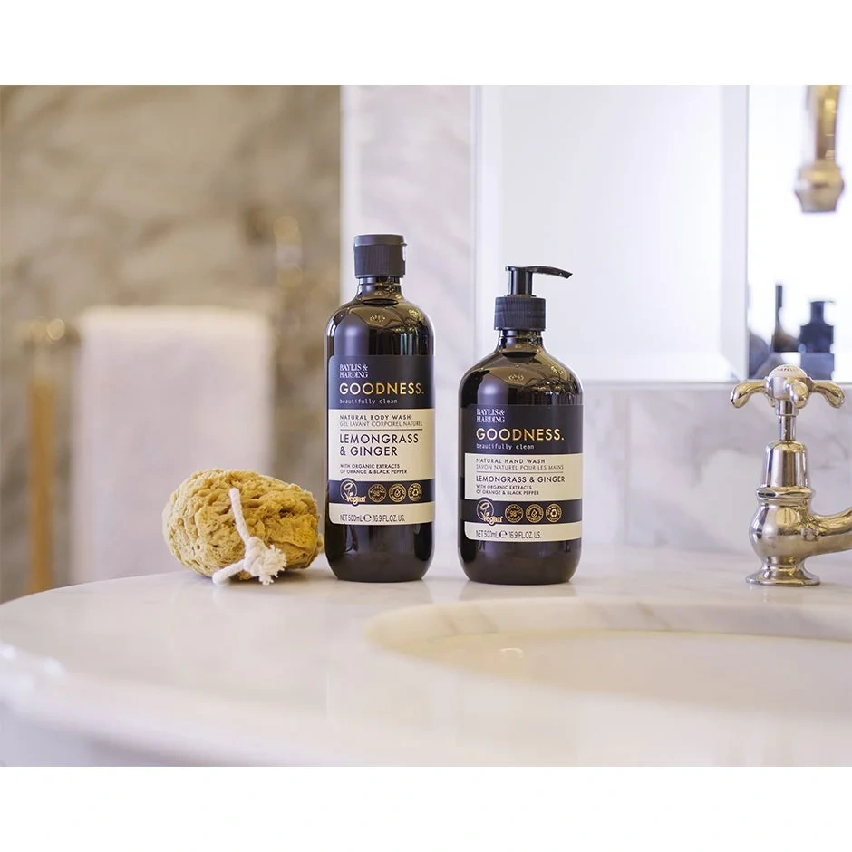 Baylis & Harding Goodness Lemongrass & Ginger Body Wash, 500 ml