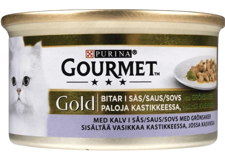 Gourmet Gold Kalv/grønnsaker 85g