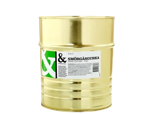 Smörgåsgurka tjockskivad