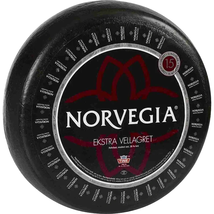 Norvegia ekstra vellagret 28%   ca10kg   kg