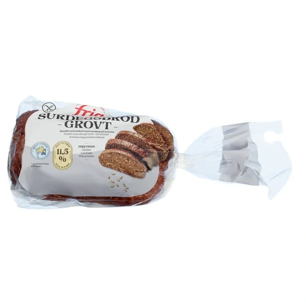 Surdeigsbrød Skåret Glutenfritt 500g Fria