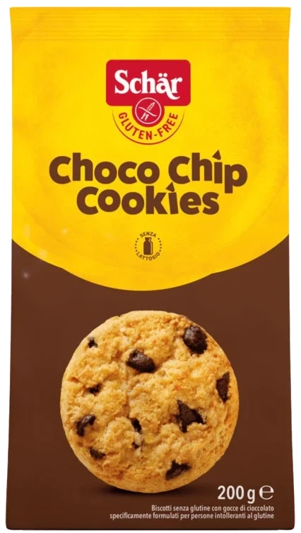 Choco Chip Cookies glutenfri 200g Schar
