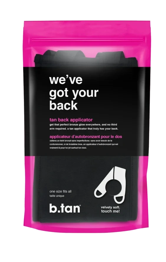 b.tan We've Got Your Back Tan Mitt