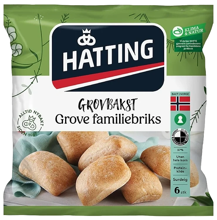 Grove Familiebriks 420g Hatting