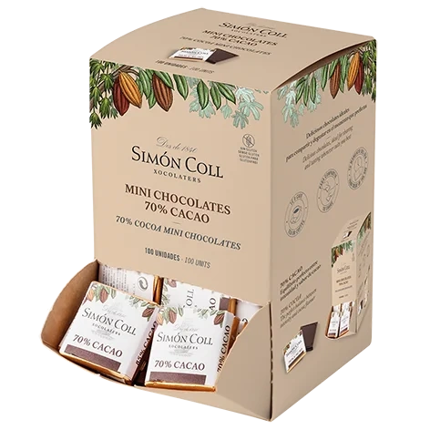 Bjudbitar Mörk Choklad SC 70%