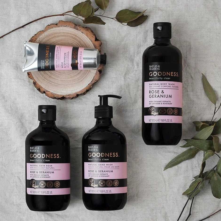 Baylis & Harding Goodness Rose & Geranium Bath Soak