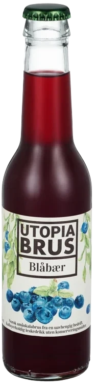 Utopiabrus blåbær 2x12pk  24x27,5cl