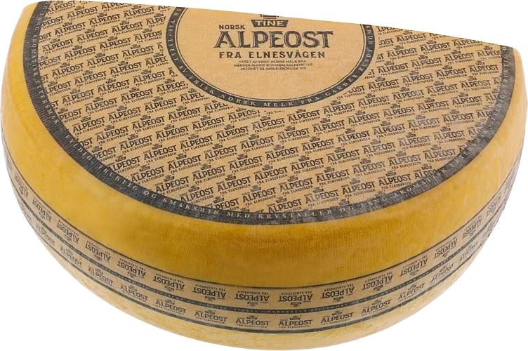 Vellagret norsk alpeost   5kg