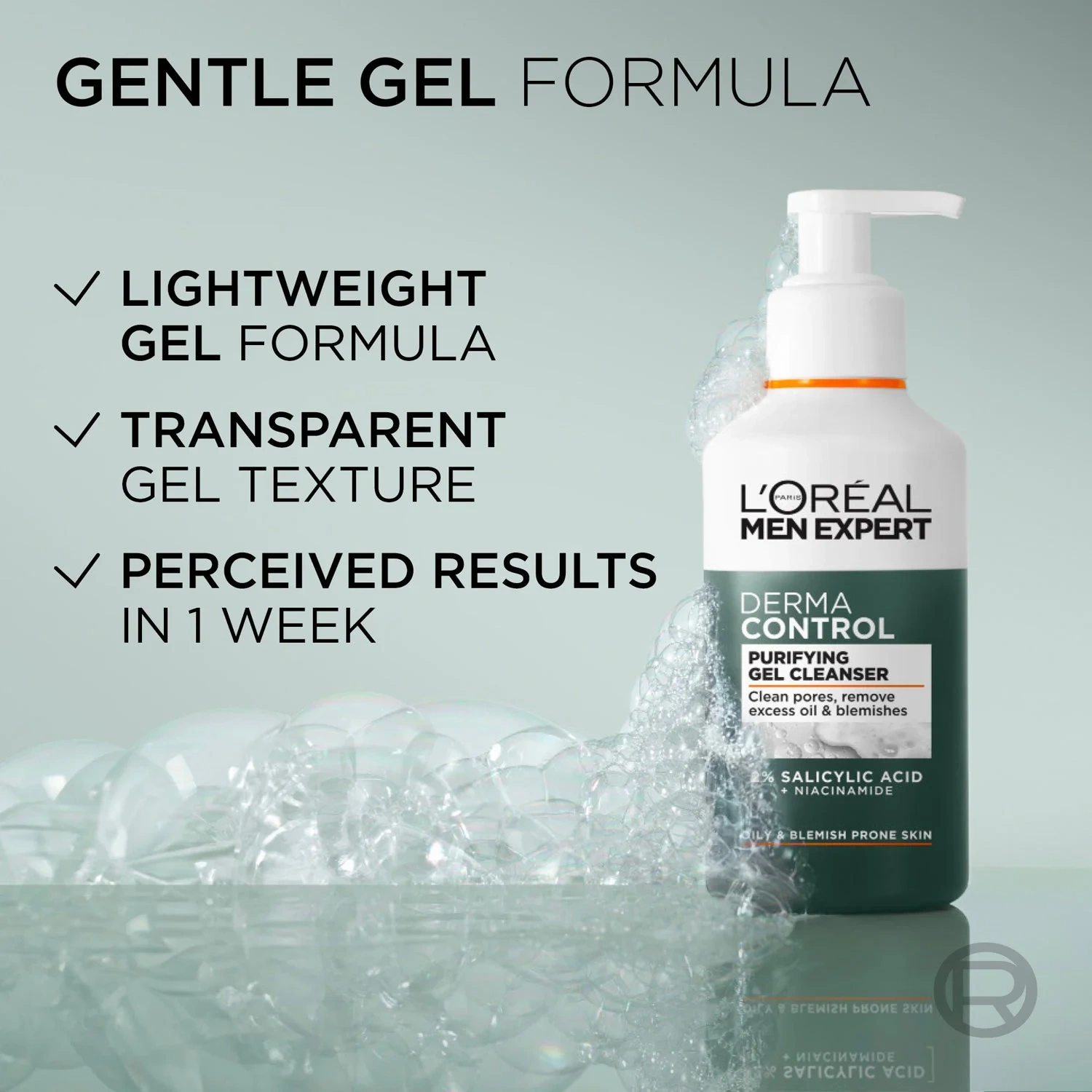 L'Oréal Paris Men Expert Derma Control Purifying Gel Cleanser