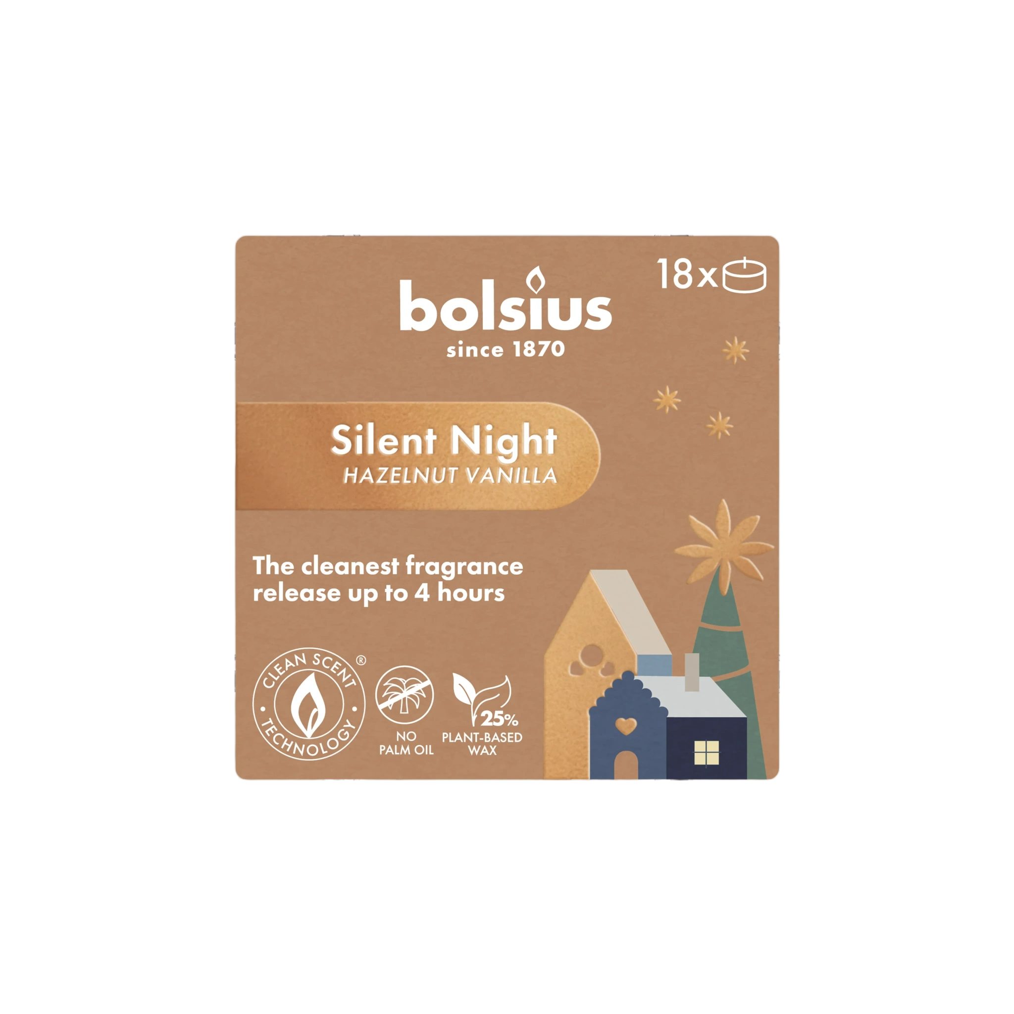 Doftvärmeljus Silent Night