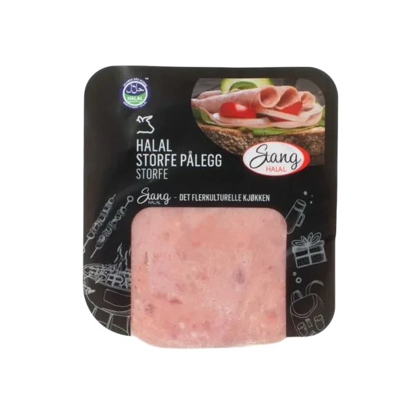 Storfe Pålegg Halal Skivet 200g Stang
