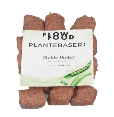 Plantebasert Stekte Boller 240g i Eske