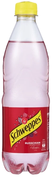 Russchian 0,5l flaske Schweppes