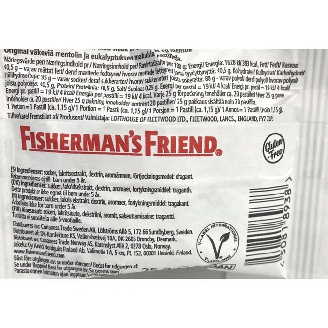 Fisherman Friend Fishermans Orginal