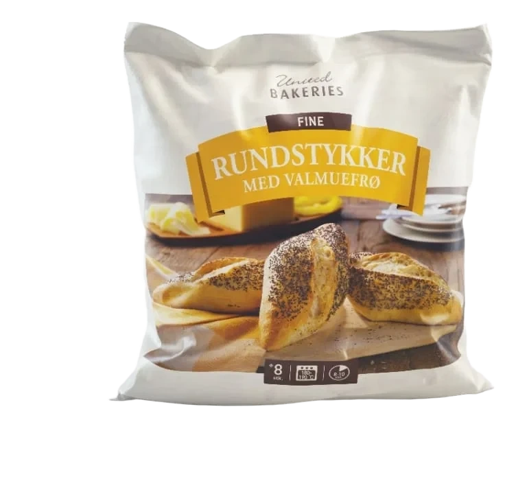 Fine Rundstykker Valmuefrø Kh 640g