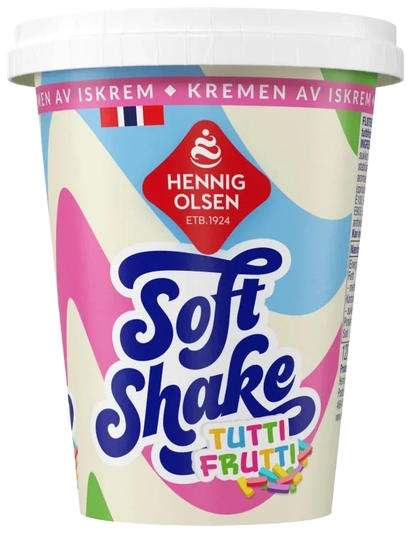 Soft Shake Tutti Frutti 210ml Hennig-Olsen