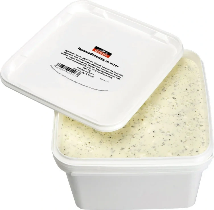 Rømmedressing m Urter 3kg Litt Bedre