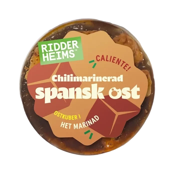 Ost Chilimarinert 130g Ridderheims