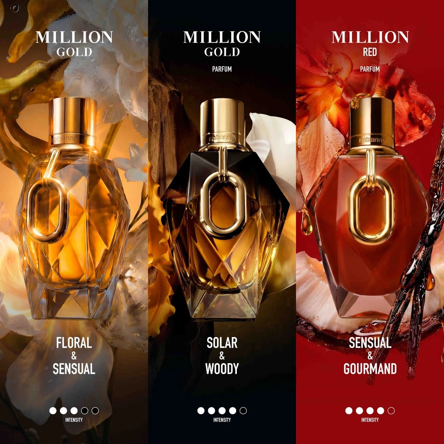 Rabanne Million Red For Her Parfum 50 ml