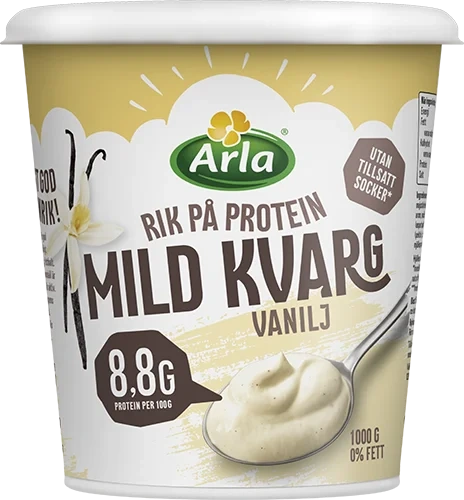 Mild kvarg vanilj 1000 g