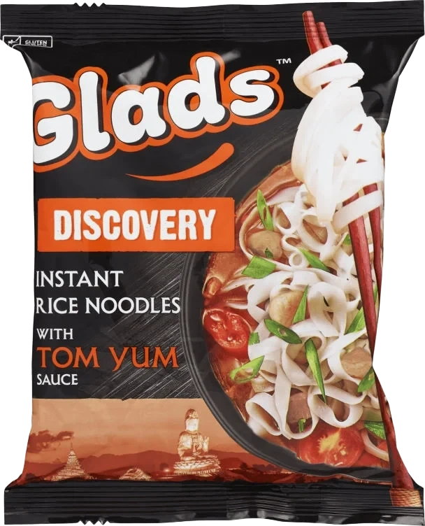 Instant Noodles Tomyum Gl.Fri 65g Glads