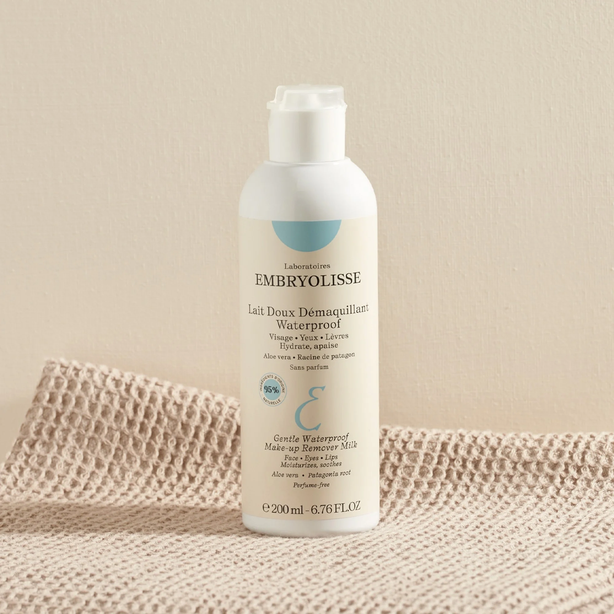 Embryolisse Gentle Waterproof Milky Make Up Remover Emulsion, 200 ml