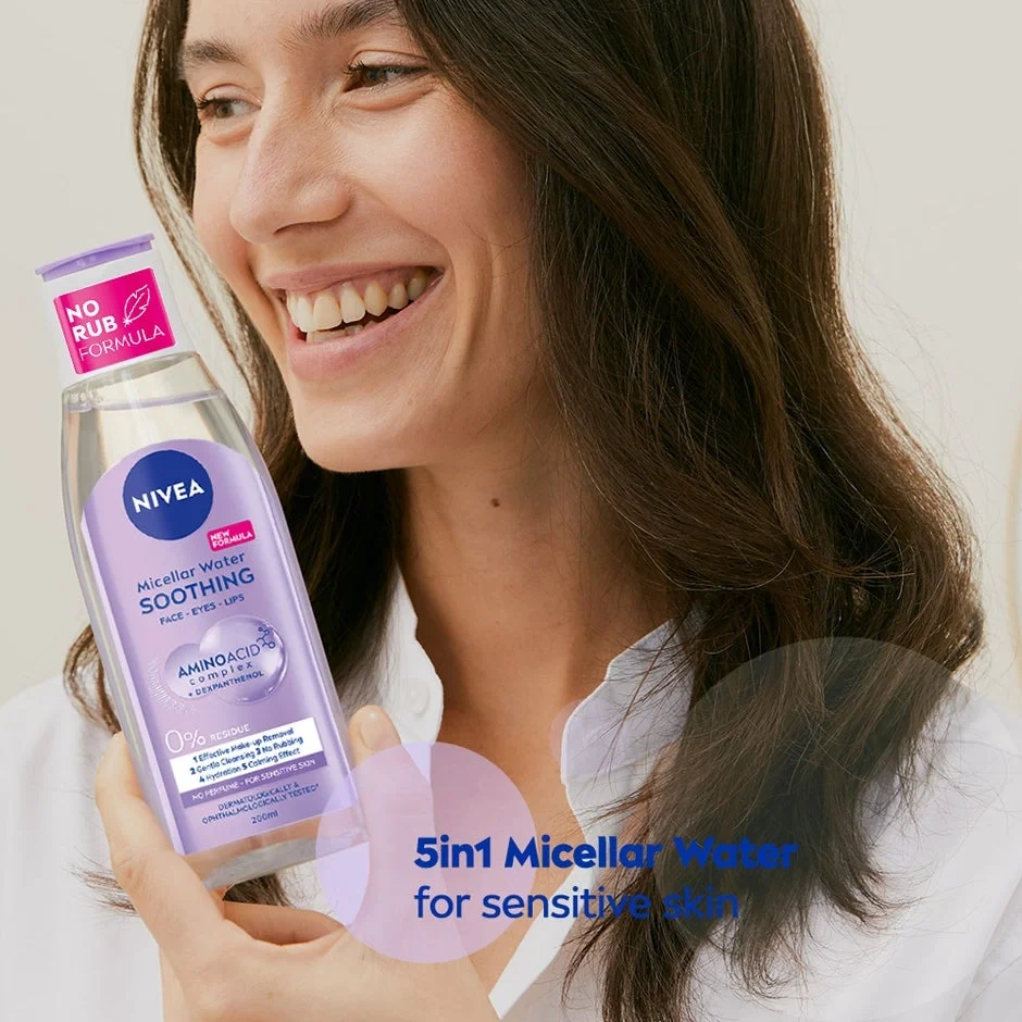 NIVEA Micellar Water Soothing 200 ml
