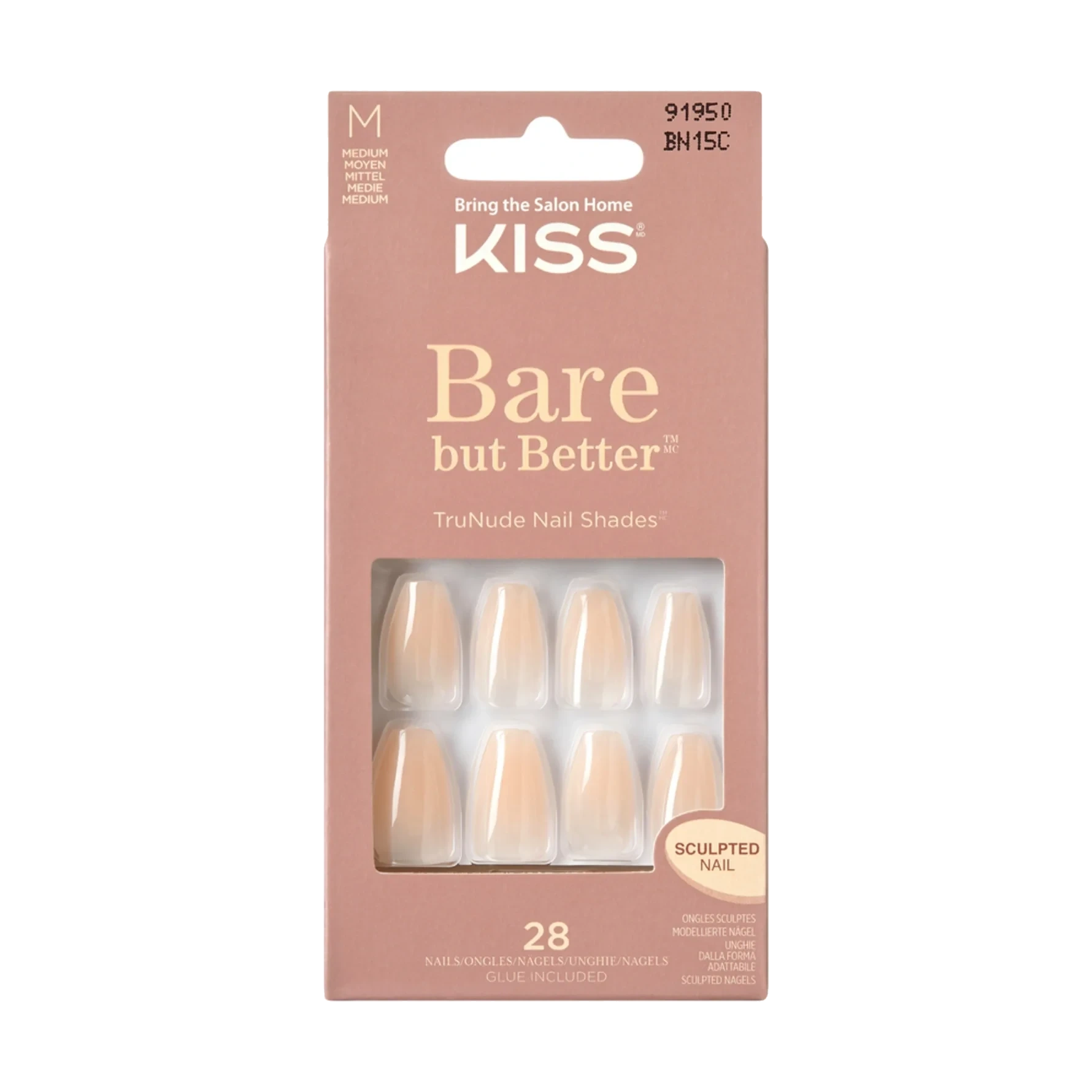 Kiss Bare-But-Better - Embrace It 28 pcs