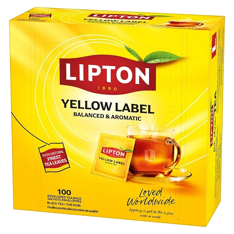 Yellow label te økol.  100poser