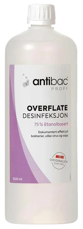 Antibac overflate 75% 1000ml