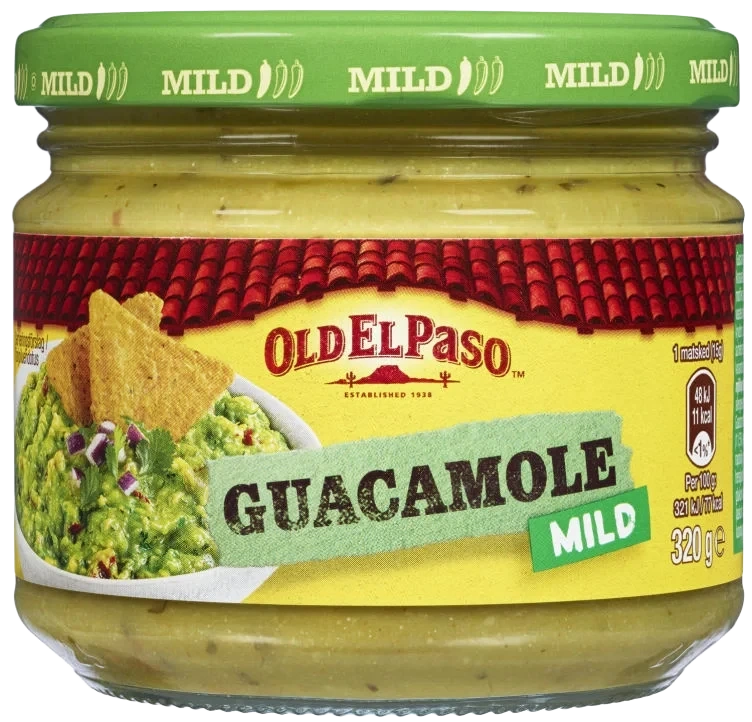 Old El Paso Guacamole Dip 320g