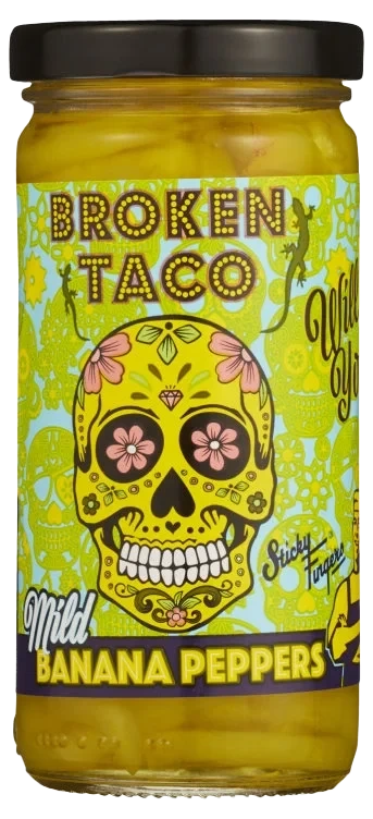 Broken Taco Mild Banana Peppers 227g
