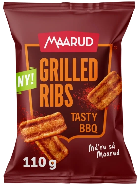 Grilled Ribs Tasty Bbq 110g Maarud