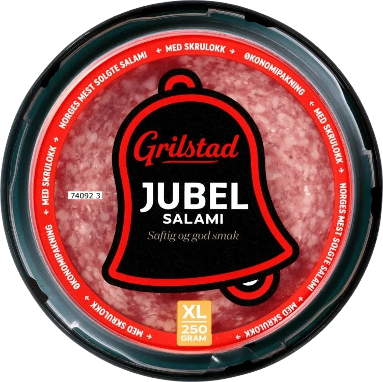 Jubelsalami Bordpakning 250g Grilstad