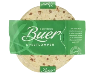 Speltlomper Ferske 8stk Buer
