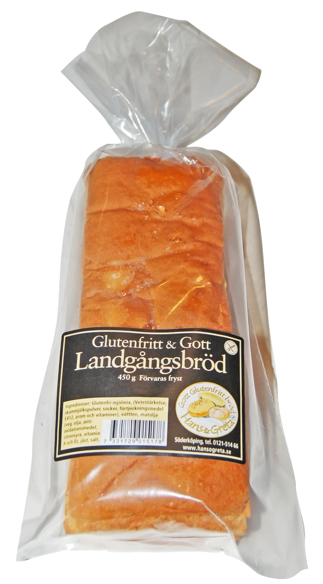 Landgångsbröd skivat