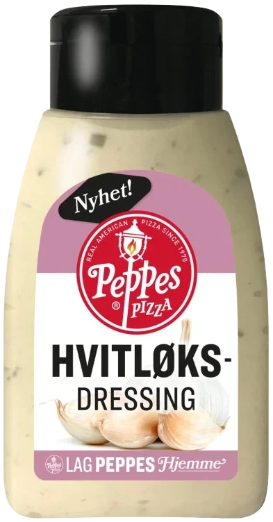 Hvitløksdressing 200g Peppes