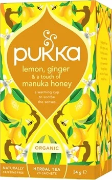 Örtte Lemon, Ginger, & Manuka Honey EKO