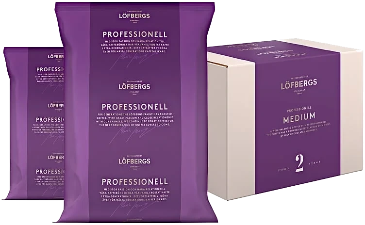 Medium Hele Bønner Löfbergs 1000g