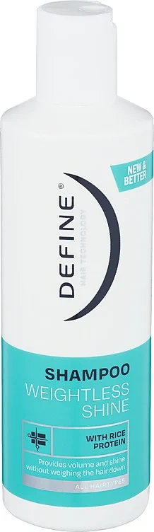 DEFINE SHAMPOO 250 ml weightless shine