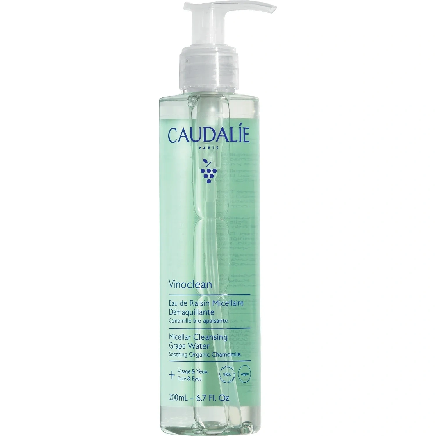 Caudalíe Vinoclean Micellar Cleansing Grape Water 200 ml