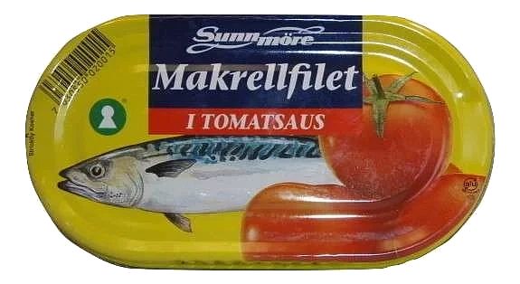 Sunnmøre makr.i tomat   170g