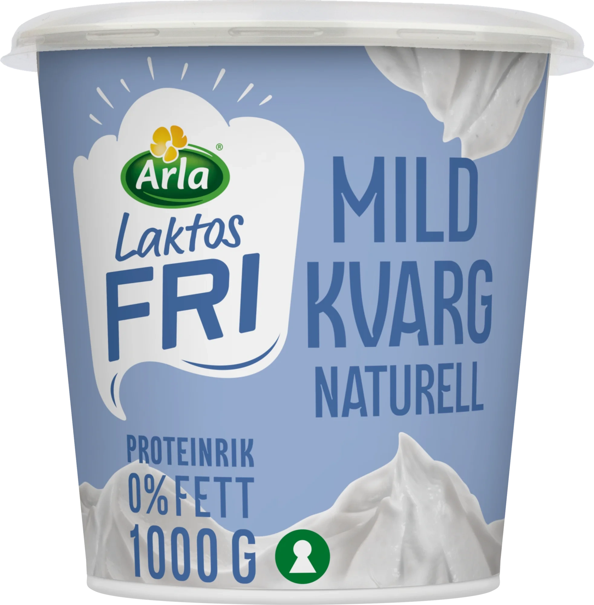 Laktosfri mild kvarg naturell