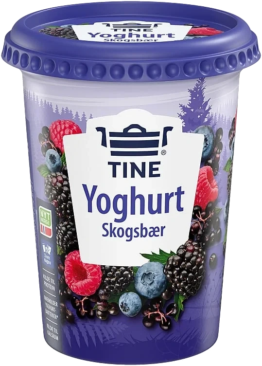 Yoghurt skogsbær    500g