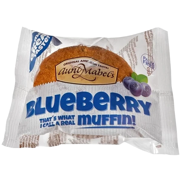 Muffins Blueberry 16x95g Eske Aunt Mabels