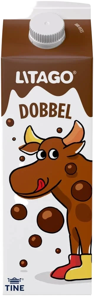 Litago Melk Dobbel Sjokolade 0,5l Tine
