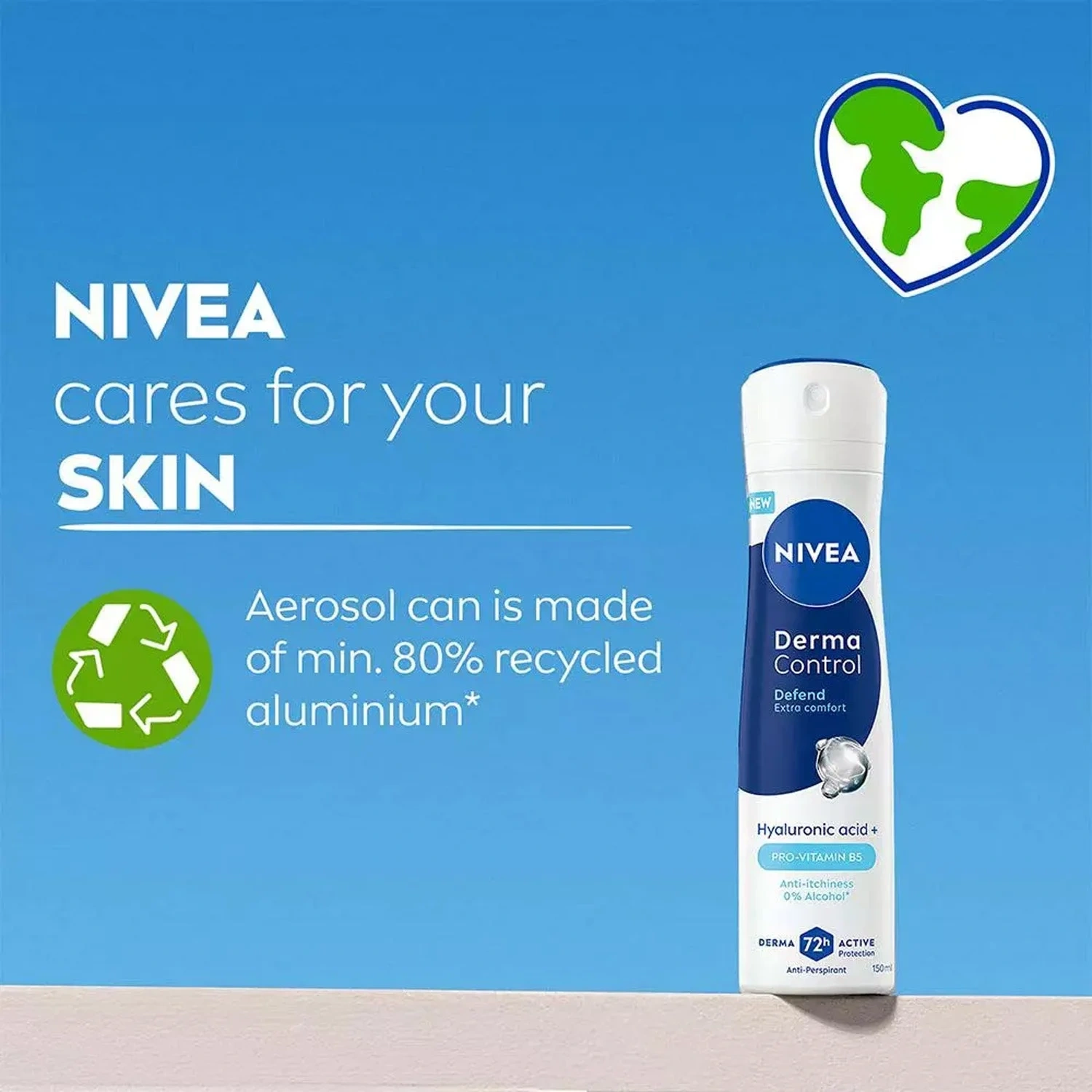 Nivea Deo Derma Control Defend Spray, 150ml