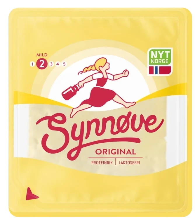 Gulost Original Skivet 150g Synnøve