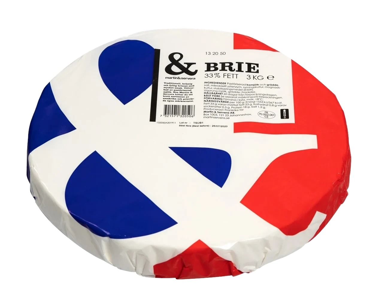 Brie 33 %